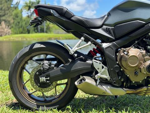 Used 2023 Honda CB650R ABS Matte Gray Metallic | Motorcycles in