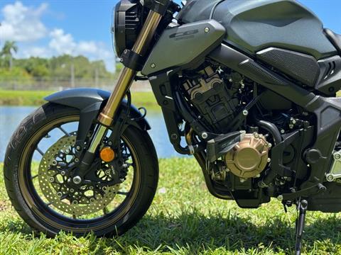 Used 2023 Honda CB650R ABS Matte Gray Metallic | Motorcycles in