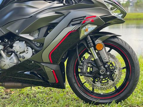 Used 2023 Kawasaki Ninja ZX-6R Gray/Red | Motorcycles in