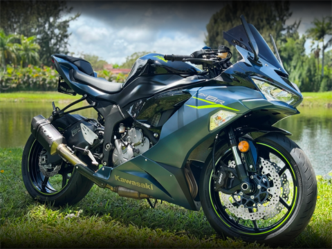 【kiyo】 Used 2023 Kawasaki Ninja ZX-6R Metallic Matte Twilight Blue
