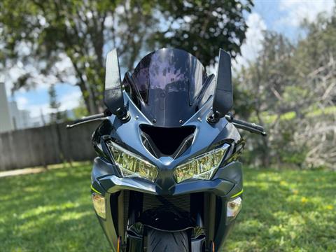 Used 2023 Kawasaki Ninja ZX-6R Metallic Matte Twilight Blue
