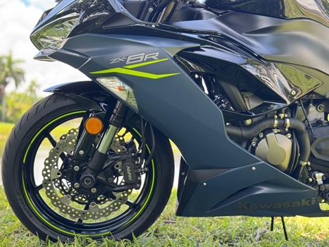 Used 2023 Kawasaki Ninja ZX-6R Metallic Matte Twilight Blue