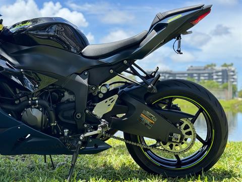 Used 2023 Kawasaki Ninja ZX-6R Metallic Matte Twilight Blue