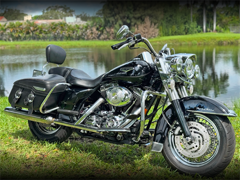 Used 2004 Harley-Davidson FLHRCI Road King® Classic Vivid Black