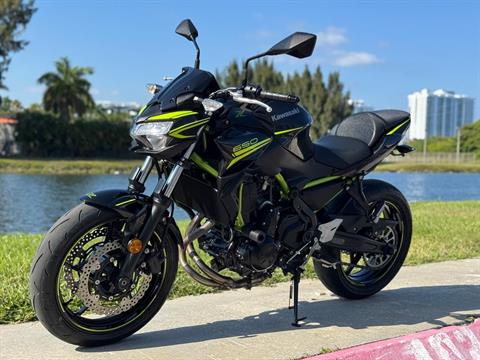 Used 2020 Kawasaki Z650 Metallic Spark Black / Metallic Flat