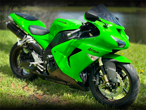 Used 2006 Kawasaki Ninja® ZX-10R Lime Green | Motorcycles in