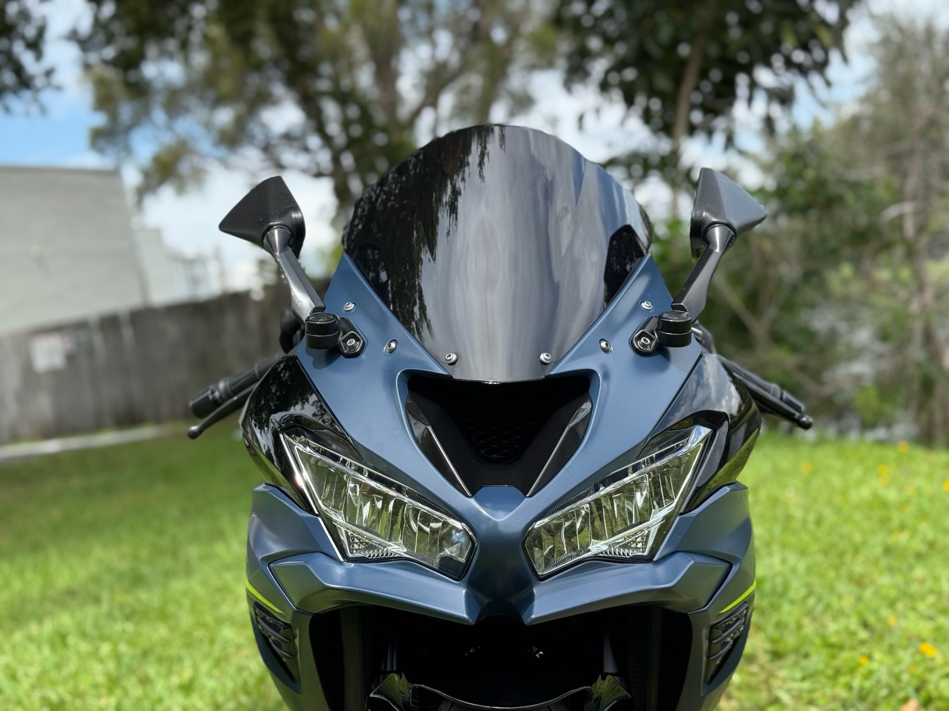 Used 2023 Kawasaki Ninja ZX-6R Blue | Motorcycles in North