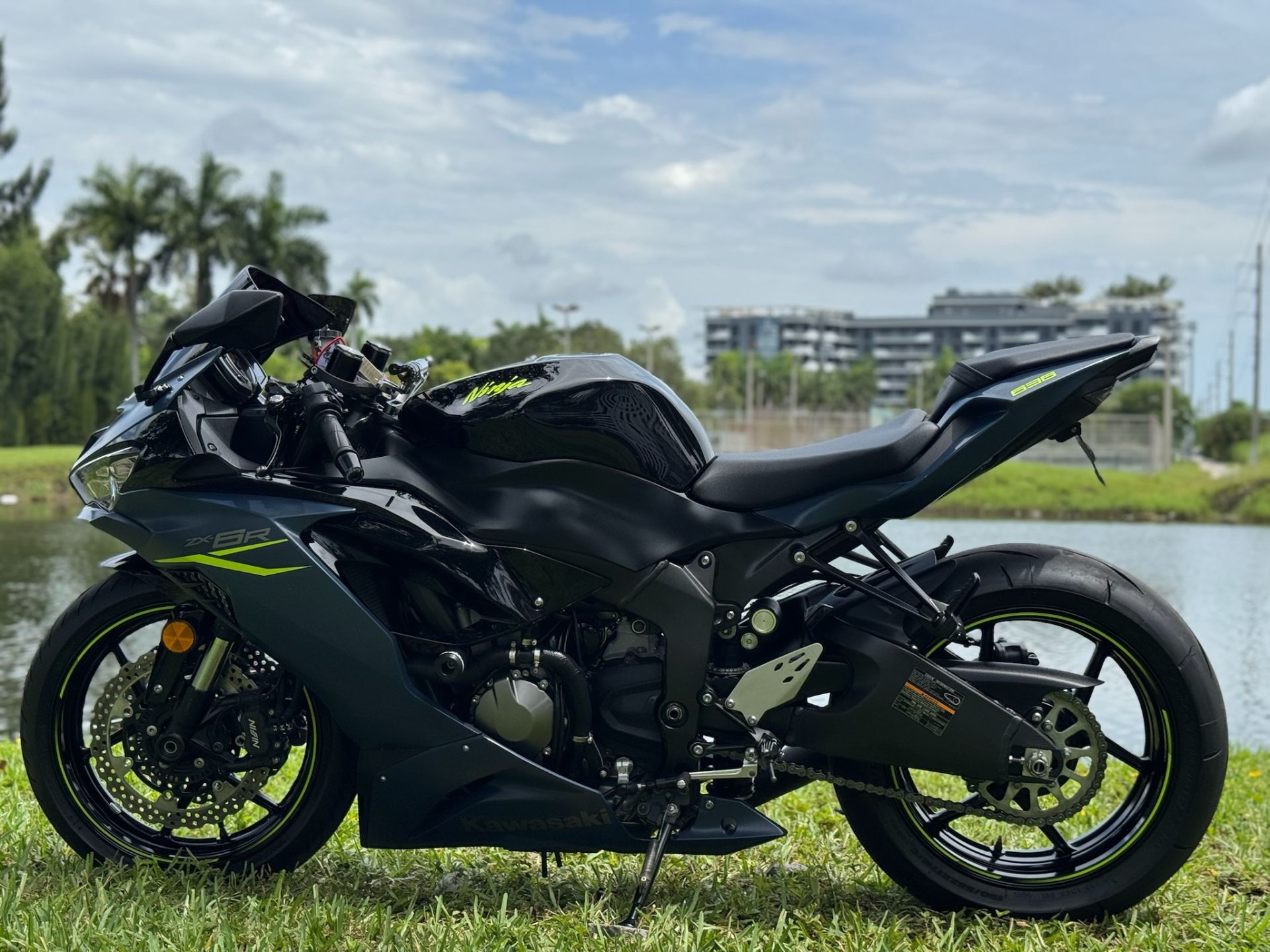 ●the west coast REPRESENTS Used 2023 Kawasaki Ninja ZX-6R Blue | Motorcycles in North