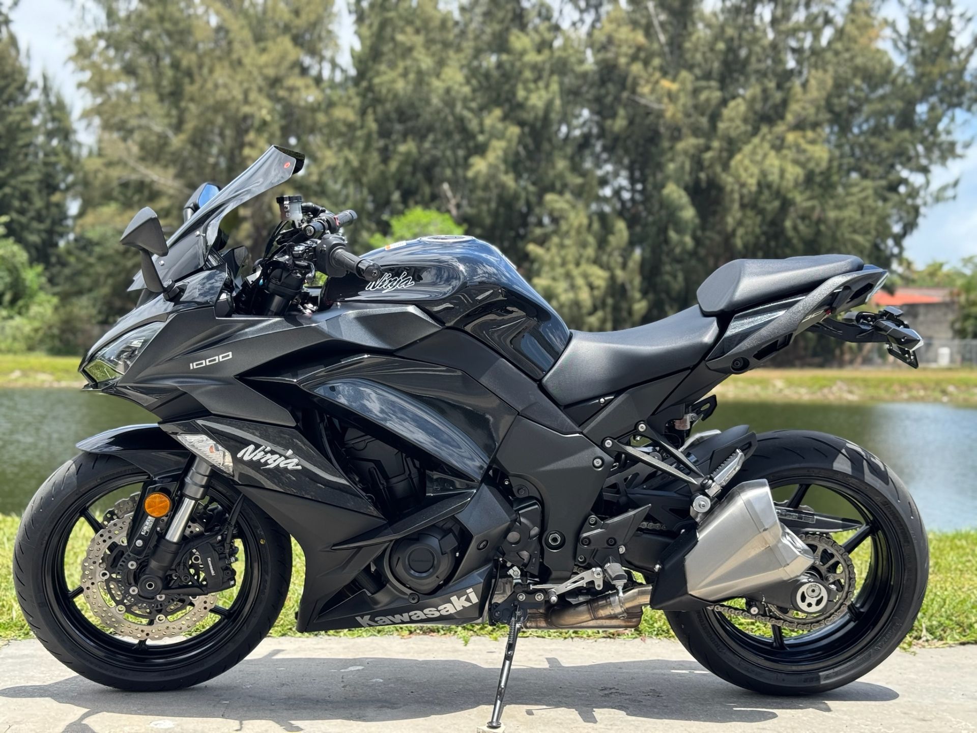 【ご予約品】 Used 2019 Black Spark Metallic ABS 1000 Ninja Kawasaki その他