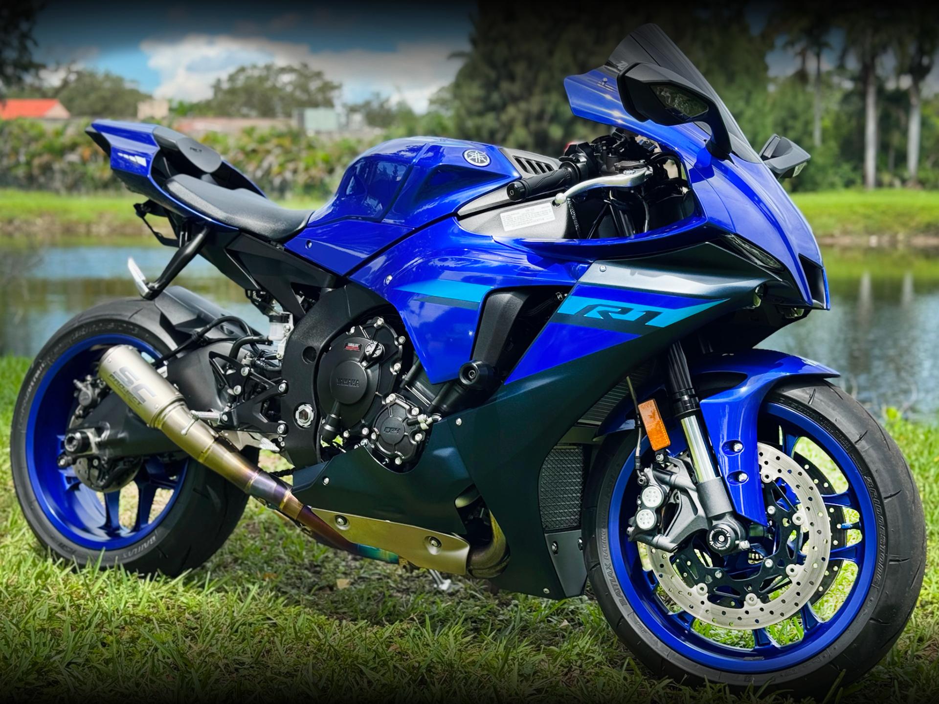 Used 2024 Yamaha YZF-R1 Team Yamaha Blue Motorcycles in North