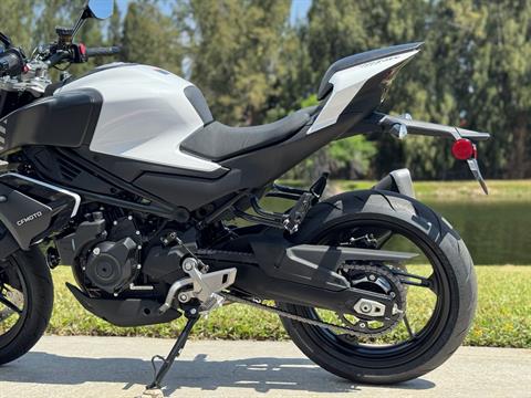 Used 2024 CFMOTO 450NK Nebula White | Motorcycles in North Miami