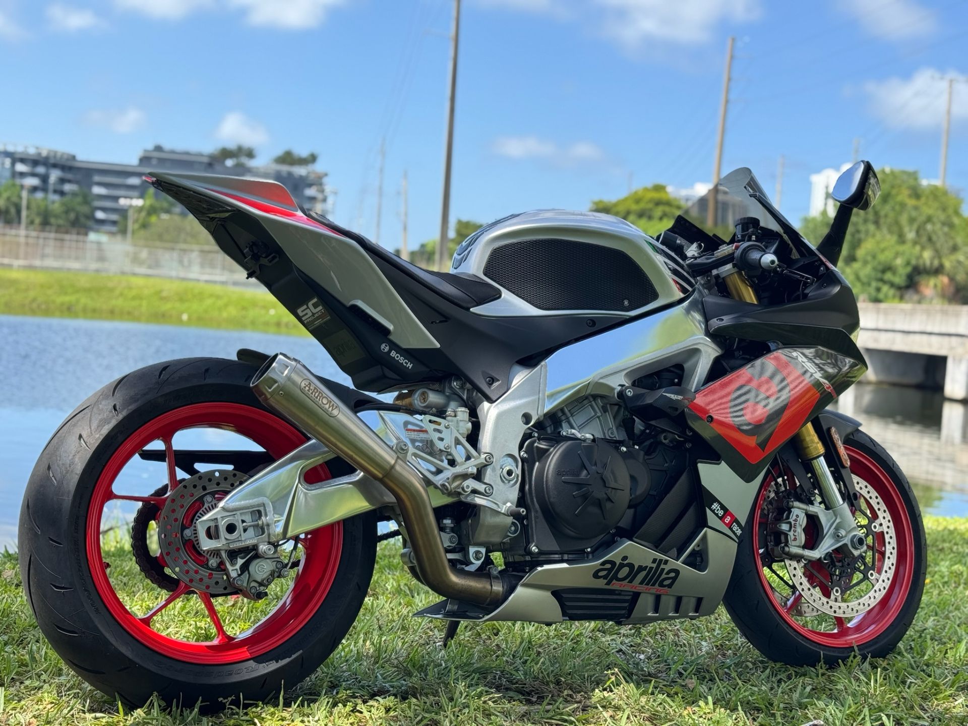 Used 2018 Aprilia RSV4 RR ABS Bucine Grey | Motorcycles in North