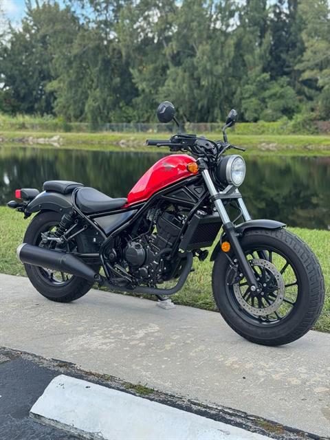 Used 2018 Honda Rebel 300 Red Motorcycles in North Miami Beach
