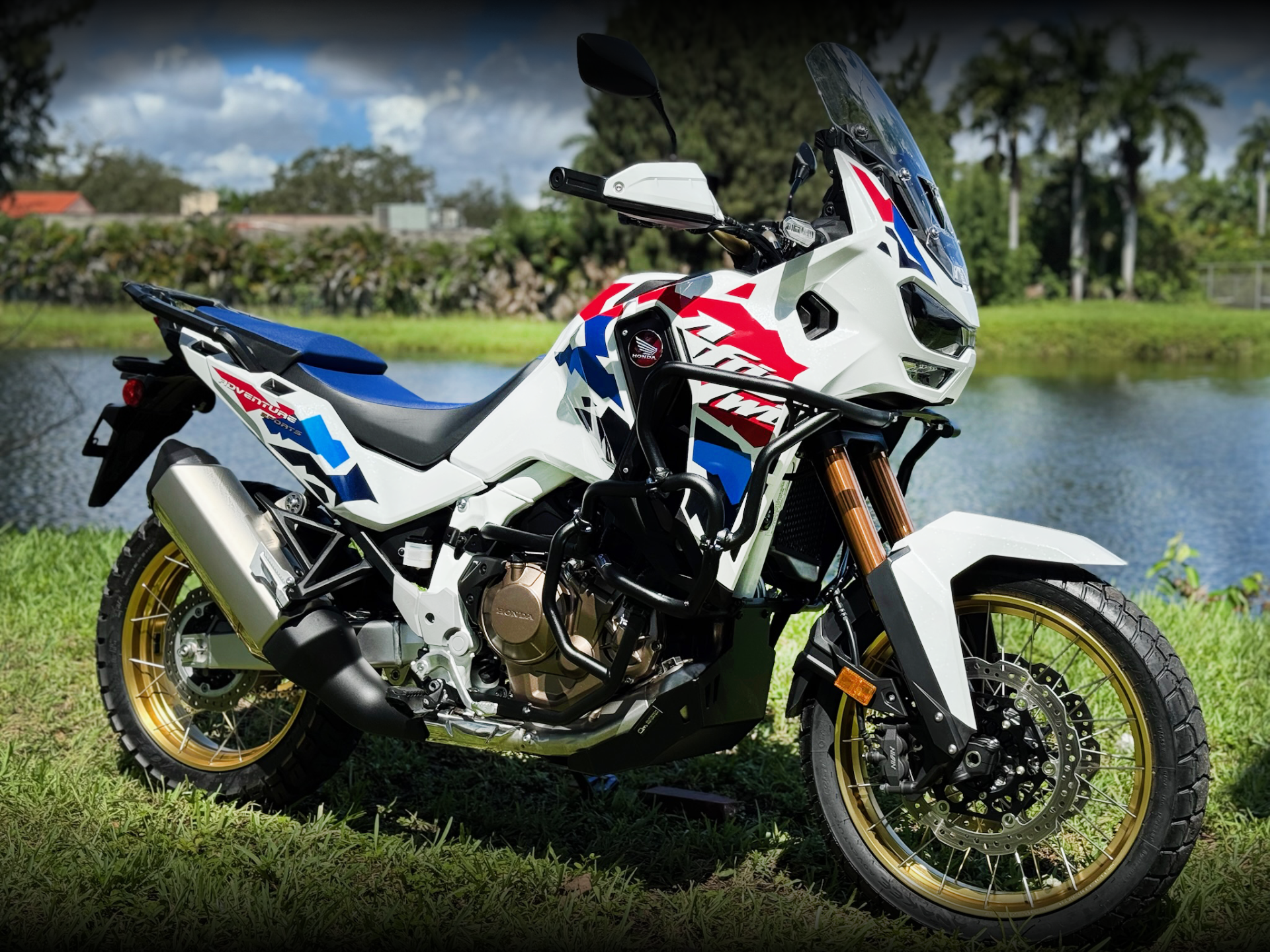 Used 2025 Honda Africa Twin Adventure Sports ES Pearl White