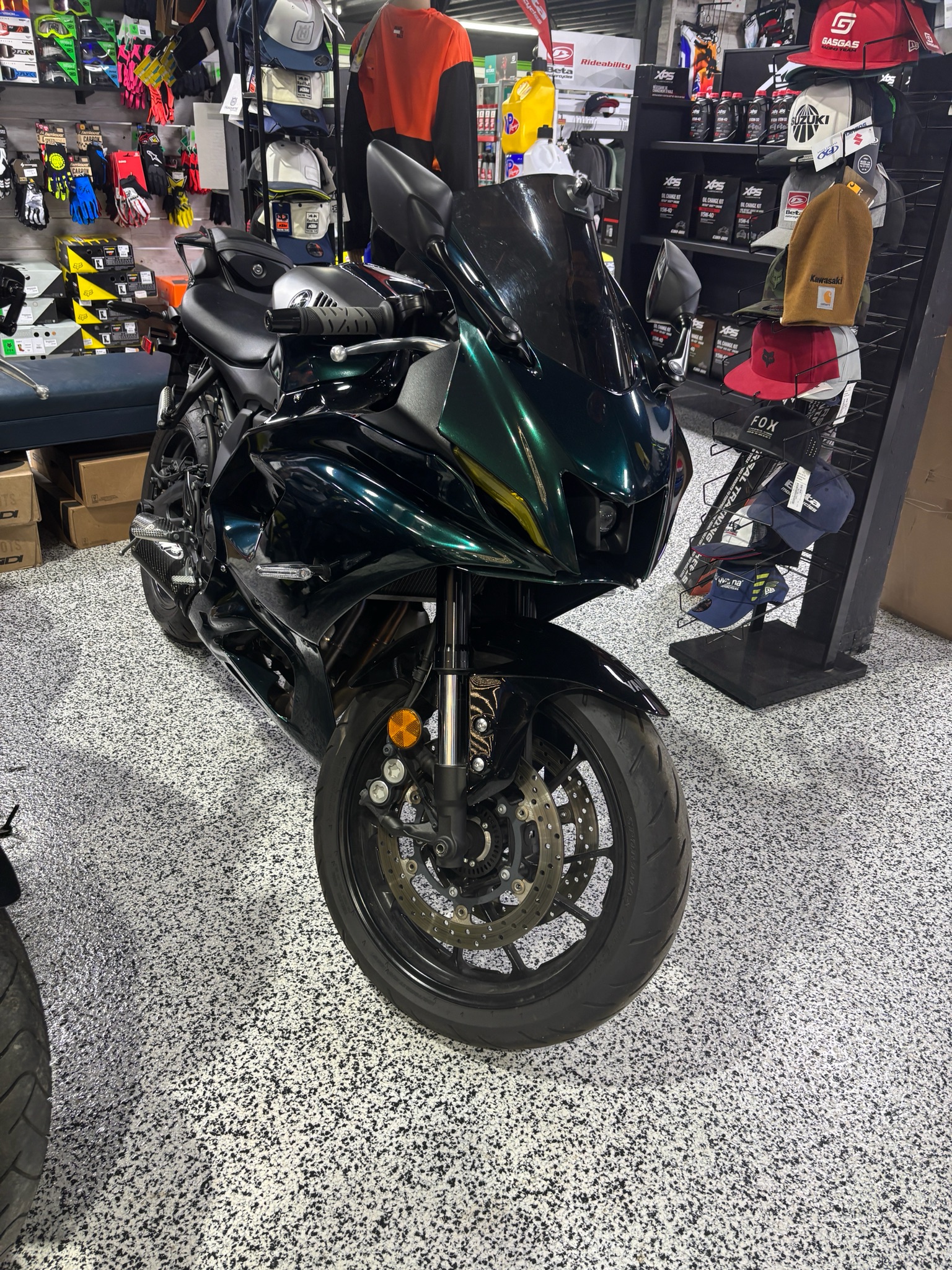 値下げ可 YZF-R7 Two Brothers Racing Used 2024 Yamaha YZF-R7 | Motorcycles in NJ | YAM012141 Matte Gray
