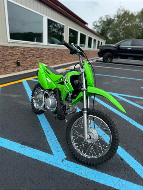 New 2025 Kawasaki KLX®110R | Motorcycles in NJ | KAWP00276 Lime Green