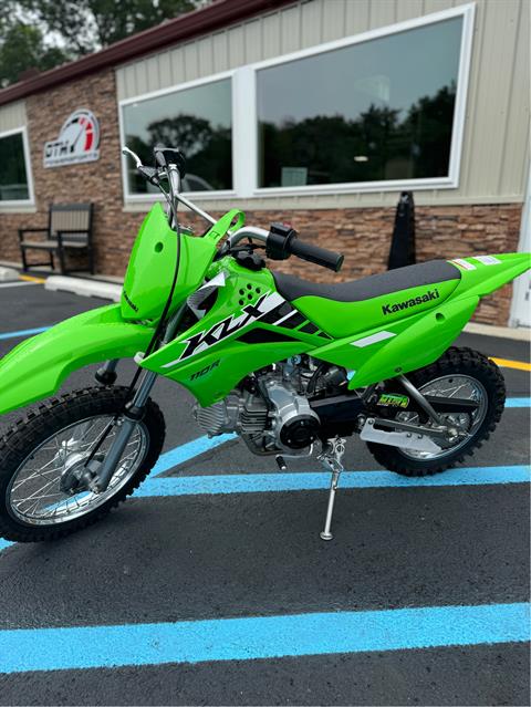 New 2025 Kawasaki KLX®110R | Motorcycles in NJ | KAWP00276 Lime Green