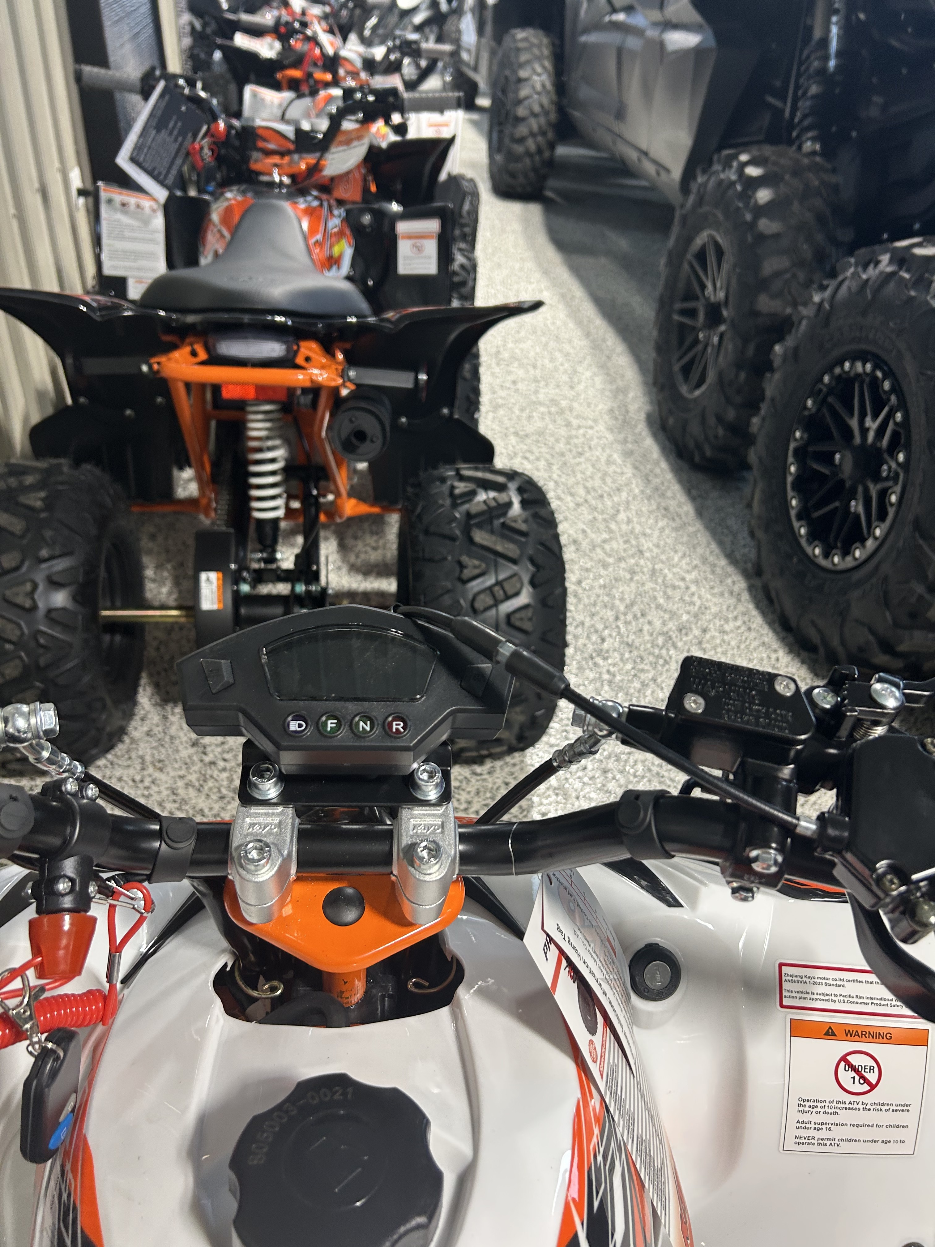 New 2026 Kayo Predator 125 EFI | ATVs in NJ | KAY000957 White