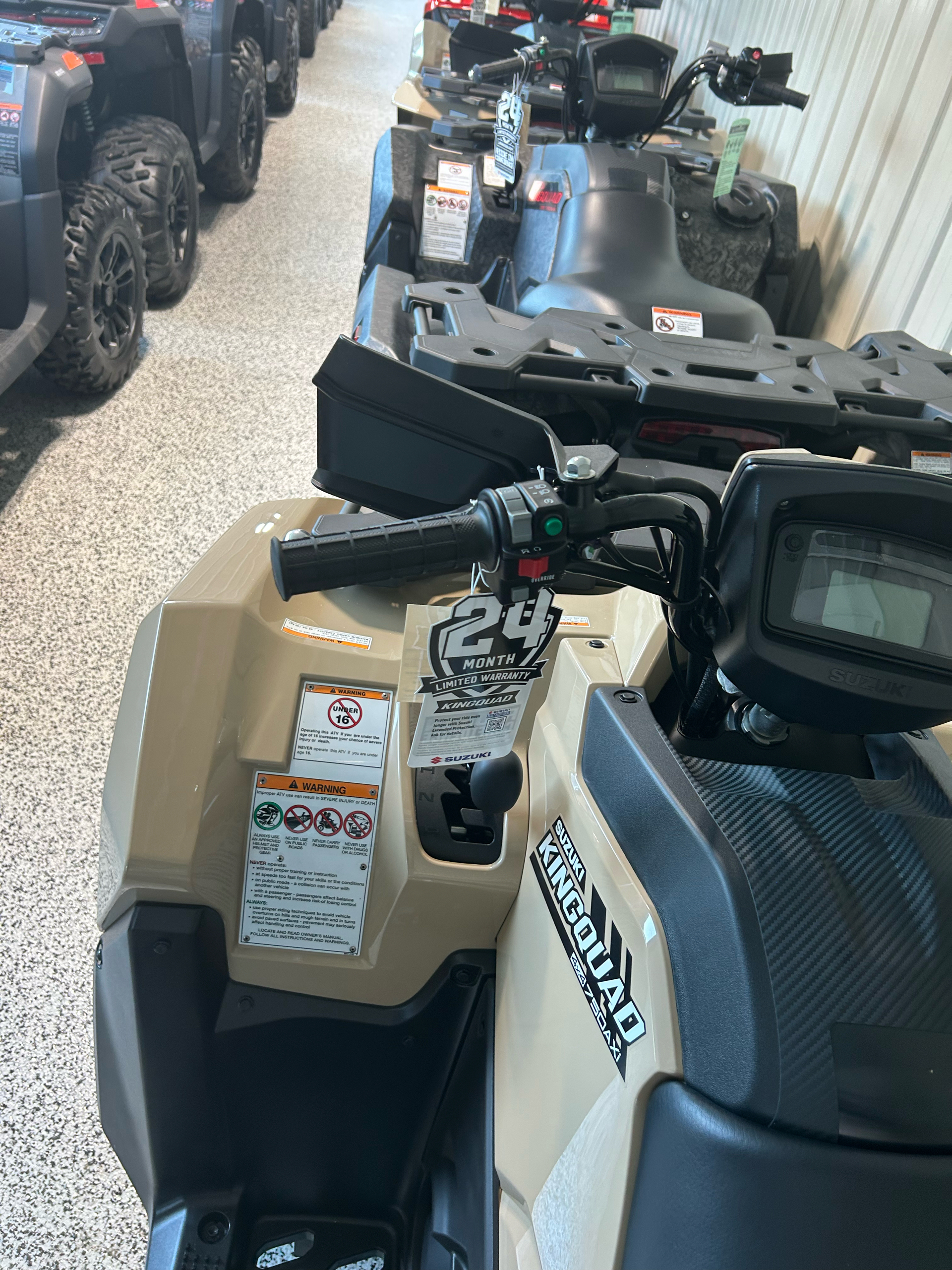 New 2025 Suzuki KingQuad 750 AXi Power Steering for sale in Upper ...