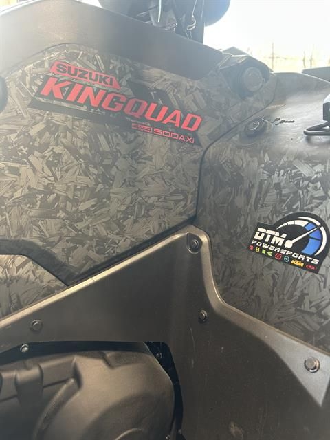 2025 Suzuki KingQuad 500AXi Power Steering SE Camo 4