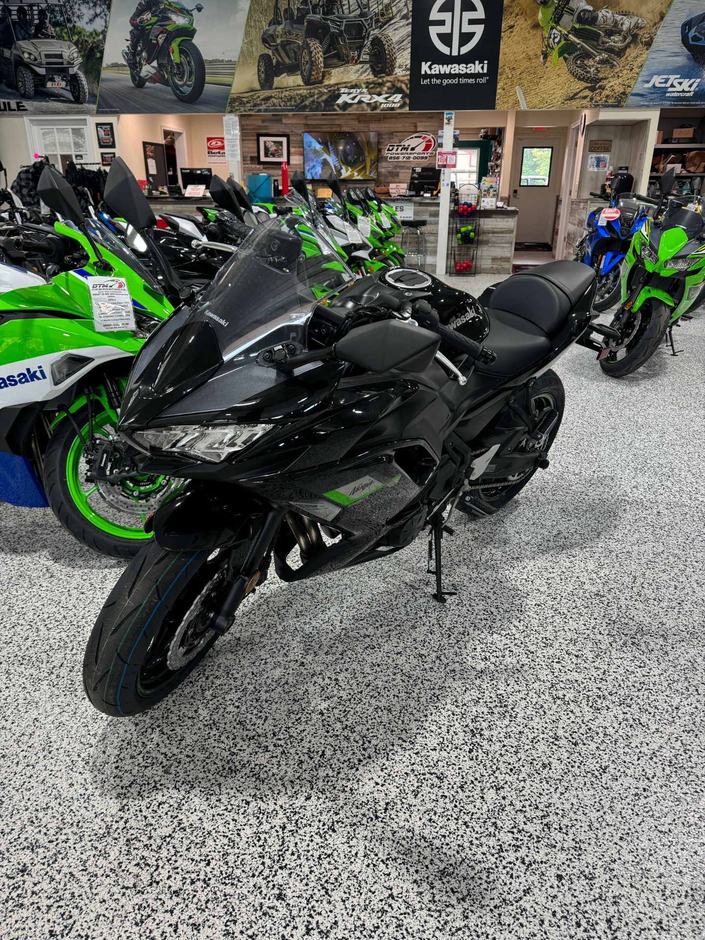 New 2025 Kawasaki Ninja 650 | Motorcycles in NJ | KAWAG4457