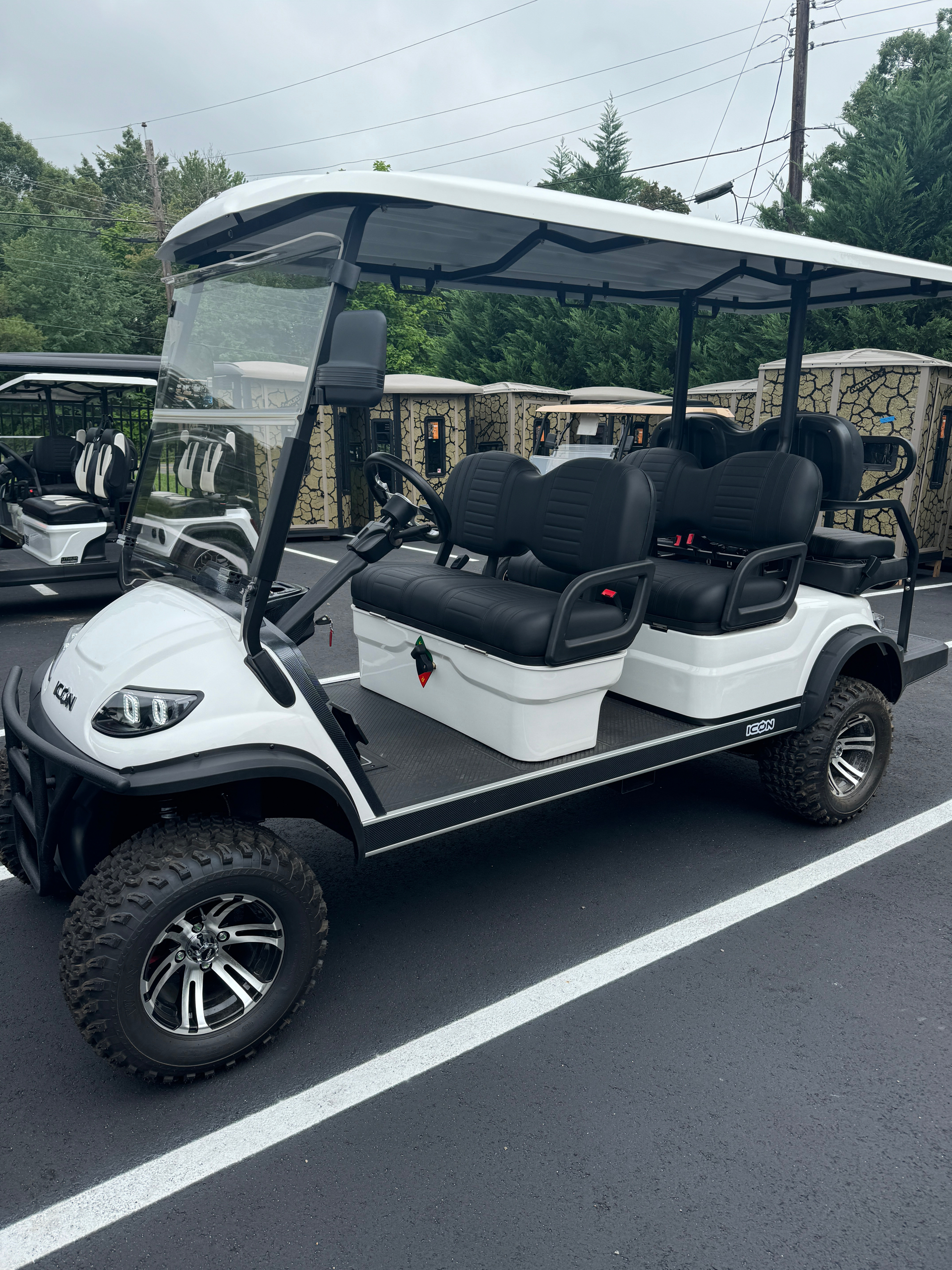 New 2025 ICON G60L | Golf Carts in NJ | ICO177725 White