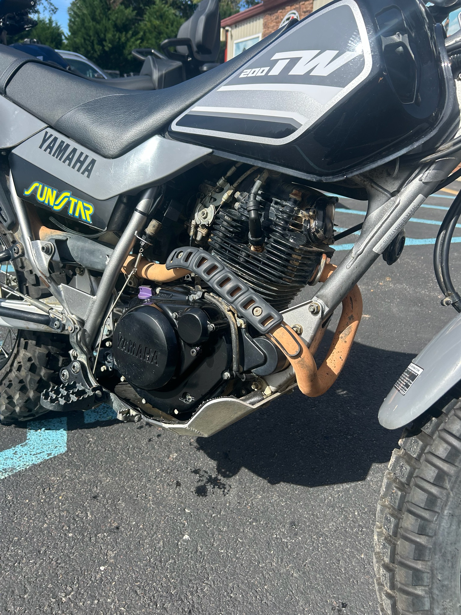 Used 2022 Yamaha TW200 | Motorcycles in NJ | YAM176070 Radical Gray