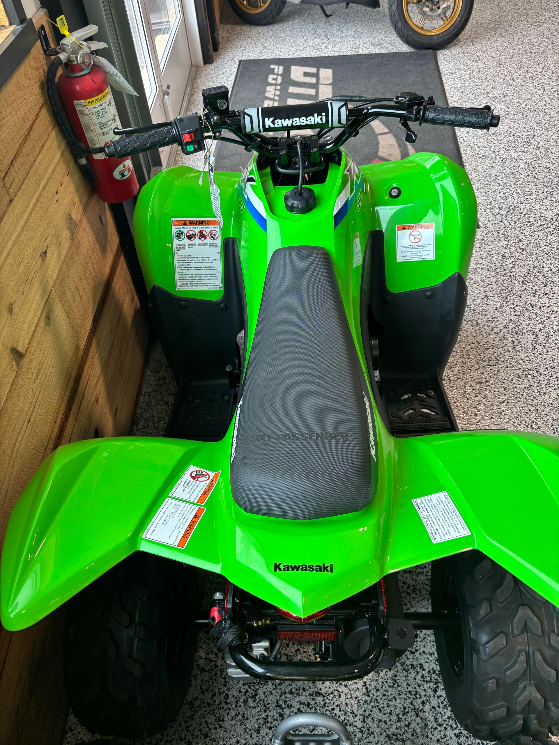 New 2026 Kawasaki KFX 50 | ATVs in NJ | KAWL00154 Lime Green