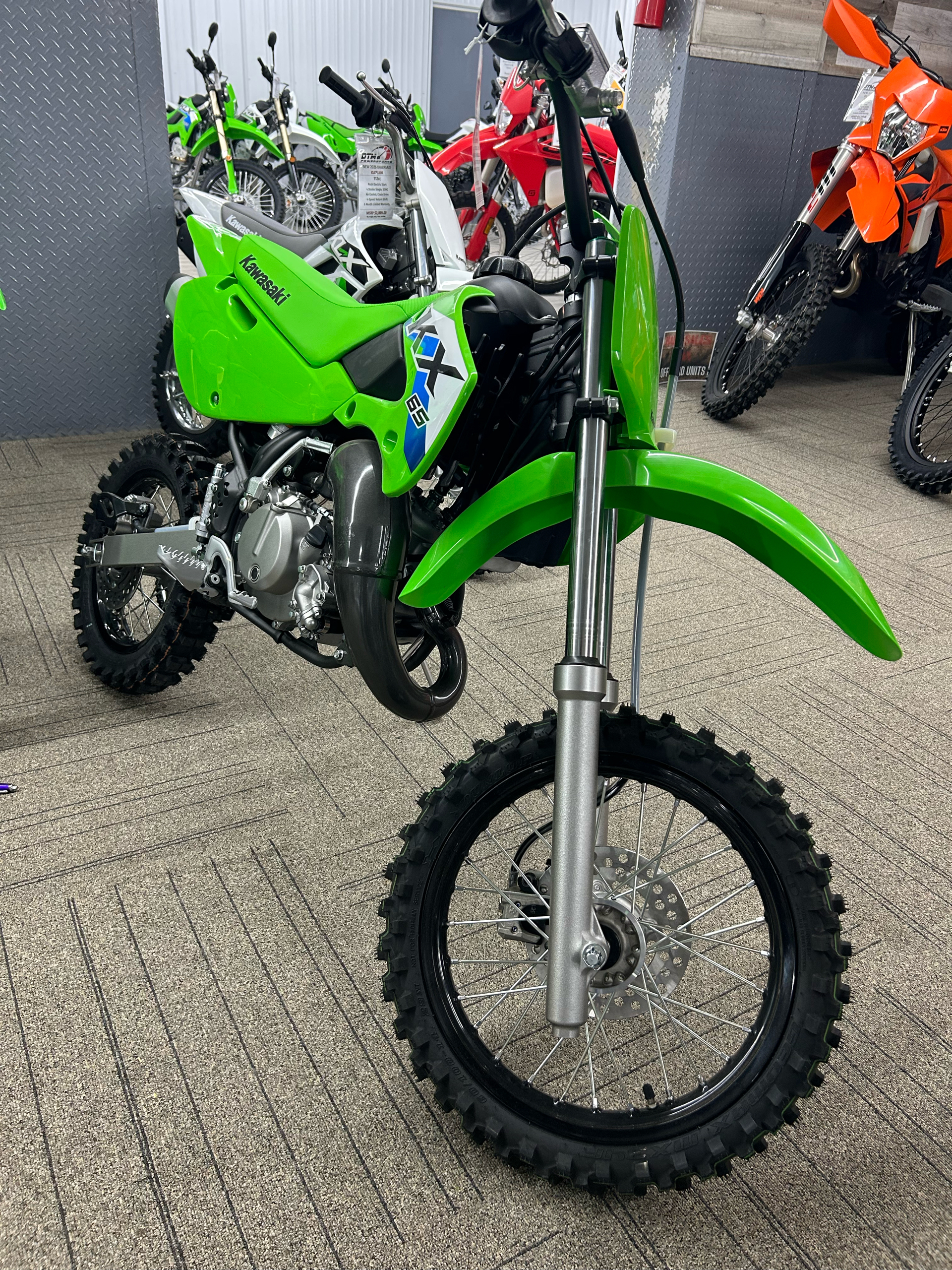 KAWASAKI KX65 車体 New 2026 Kawasaki KX™65 | Motorcycles in NJ | KAW013196 Lime Green