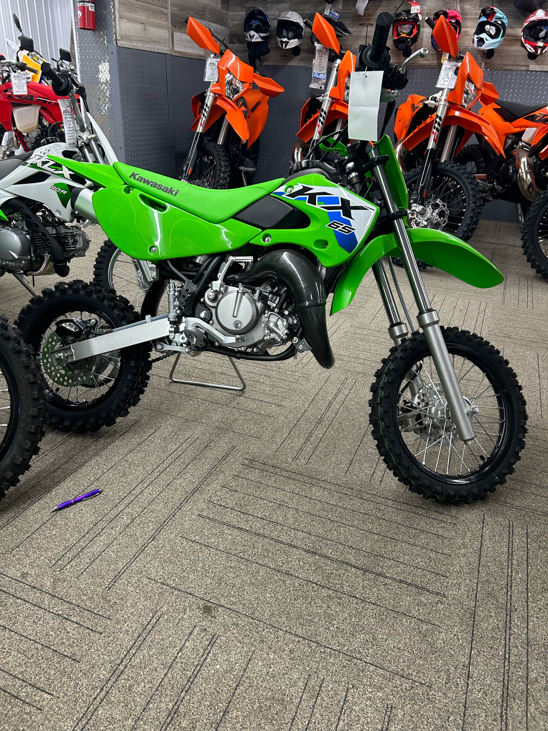 New 2026 Kawasaki KX™65 | Motorcycles in NJ | KAW013196 Lime Green