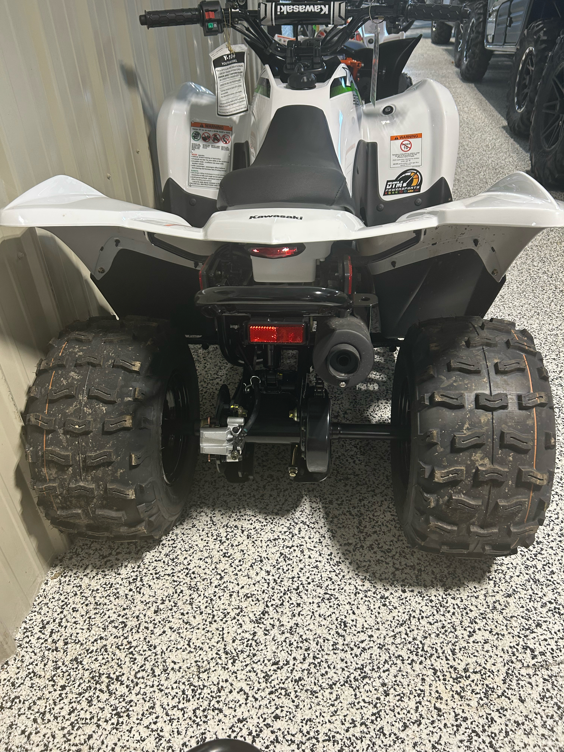New 2026 Kawasaki KFX®90 | ATVs in NJ | KAWN20207 Bright White