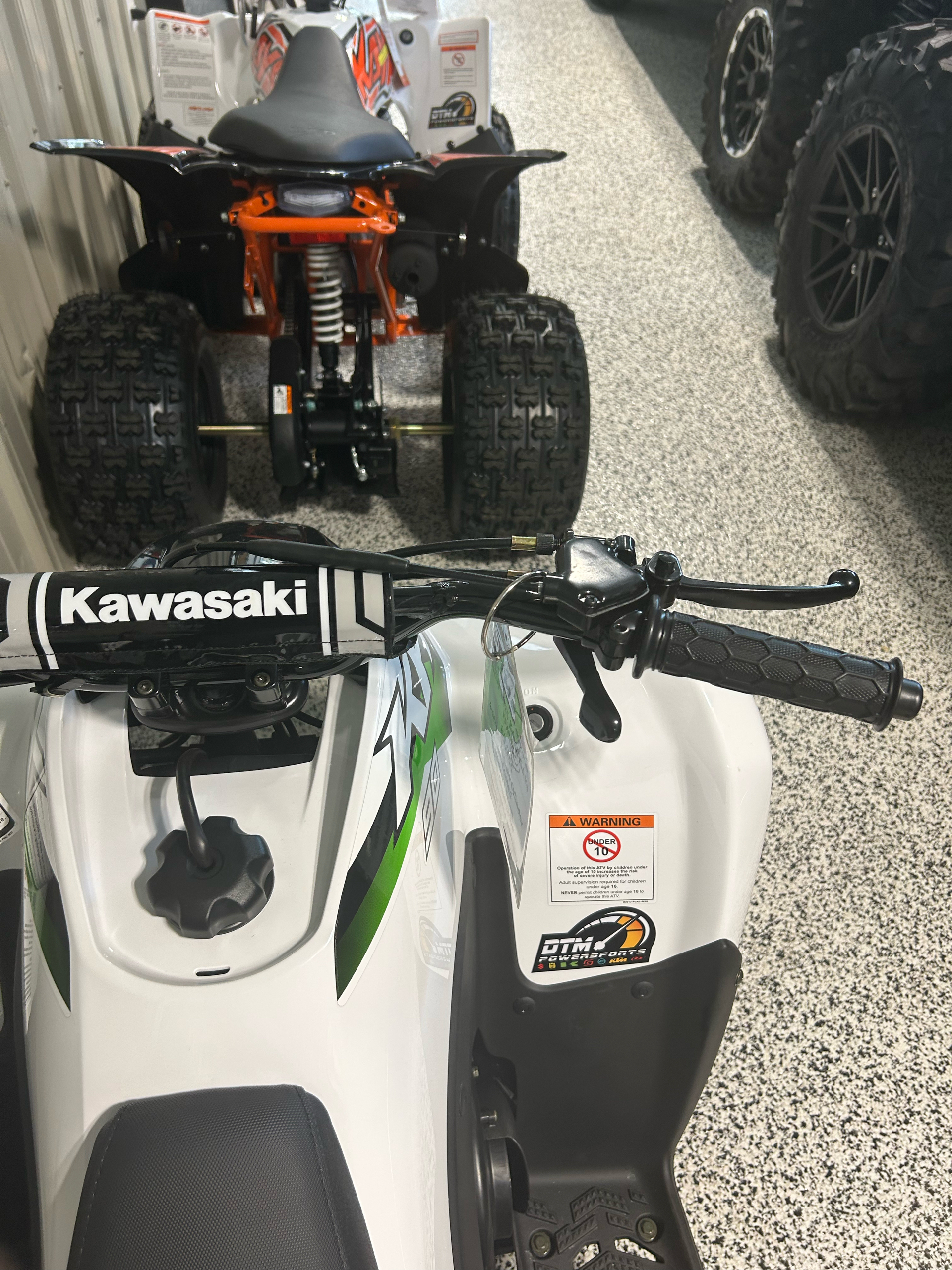 New 2026 Kawasaki KFX®90 | ATVs in NJ | KAWN20207 Bright White