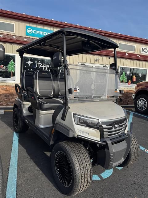 New 2025 ICON Epic E40FX | Golf Carts in NJ | ICO001203 Pearl White