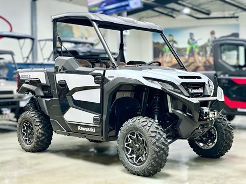 New 2024 Kawasaki RIDGE Ranch Edition Metallic Stardust White