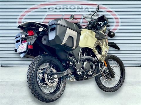 New 2025 Kawasaki KLR 650 Adventure ABS Cypher Camo Beige
