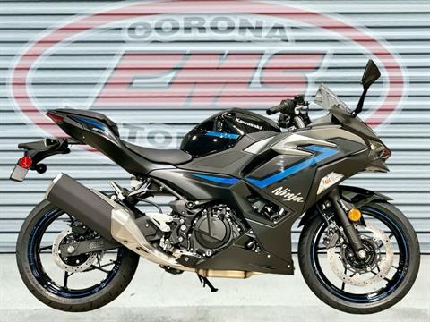 New 2025 Kawasaki Ninja 500 ABS Metallic Flat Spark Black