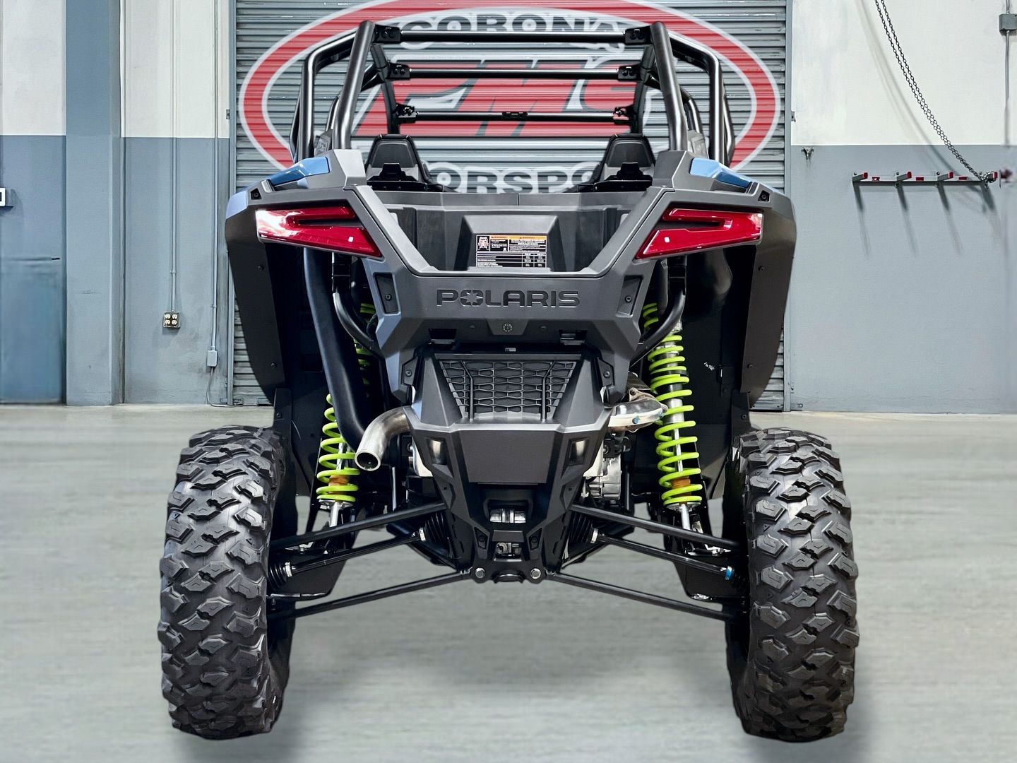 2025 Polaris RZR PRO XP 4 Premium in Zenith Blue — front three-quarter view