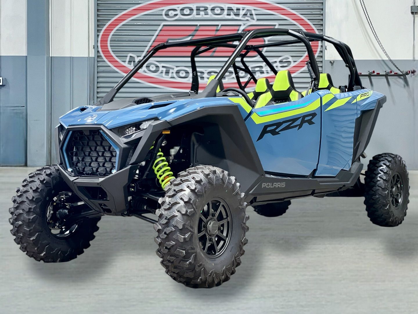 フーパ　プロモ　PSA4 New 2025 Polaris RZR PRO XP 4 Premium Zenith Blue | Utility