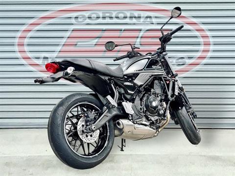 New 2023 Kawasaki Z650RS Metallic Moondust Gray / Ebony