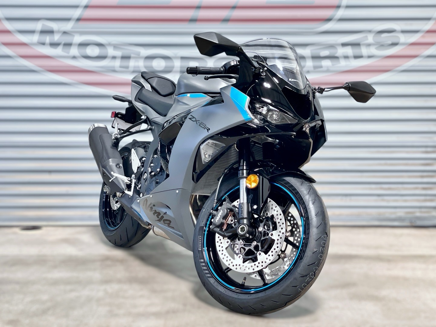 New 2025 Kawasaki Ninja ZX-6R ABS Metallic Matte Dark Gray