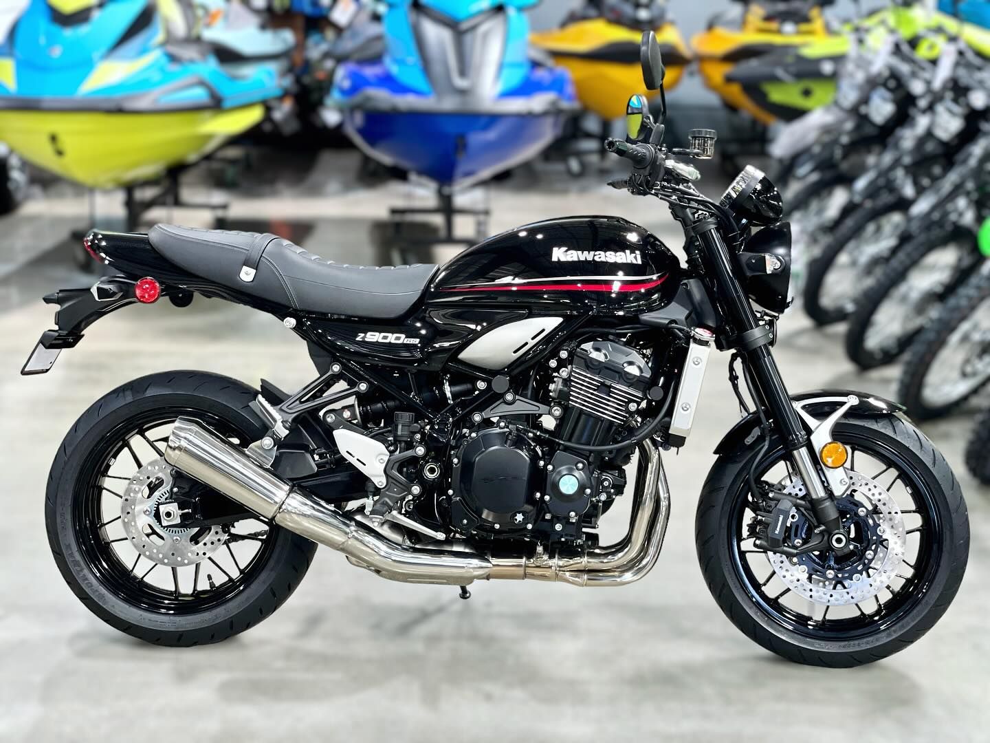 New 2024 Kawasaki Z900RS ABS Metallic Diablo Black | Motorcycles