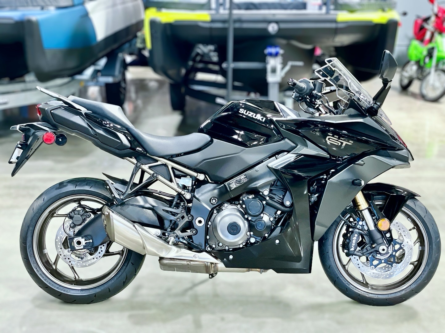 New 2024 Suzuki GSX-S1000GT+ Glass Sparkle Black | Motorcycles in