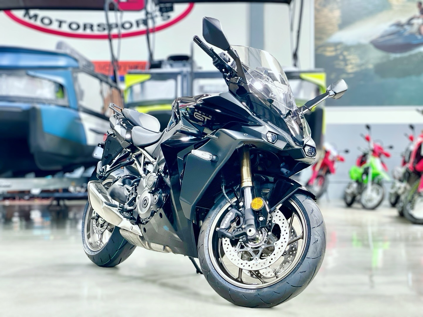 New 2024 Suzuki GSX-S1000GT+ Glass Sparkle Black | Motorcycles in Corona CA  | N/A