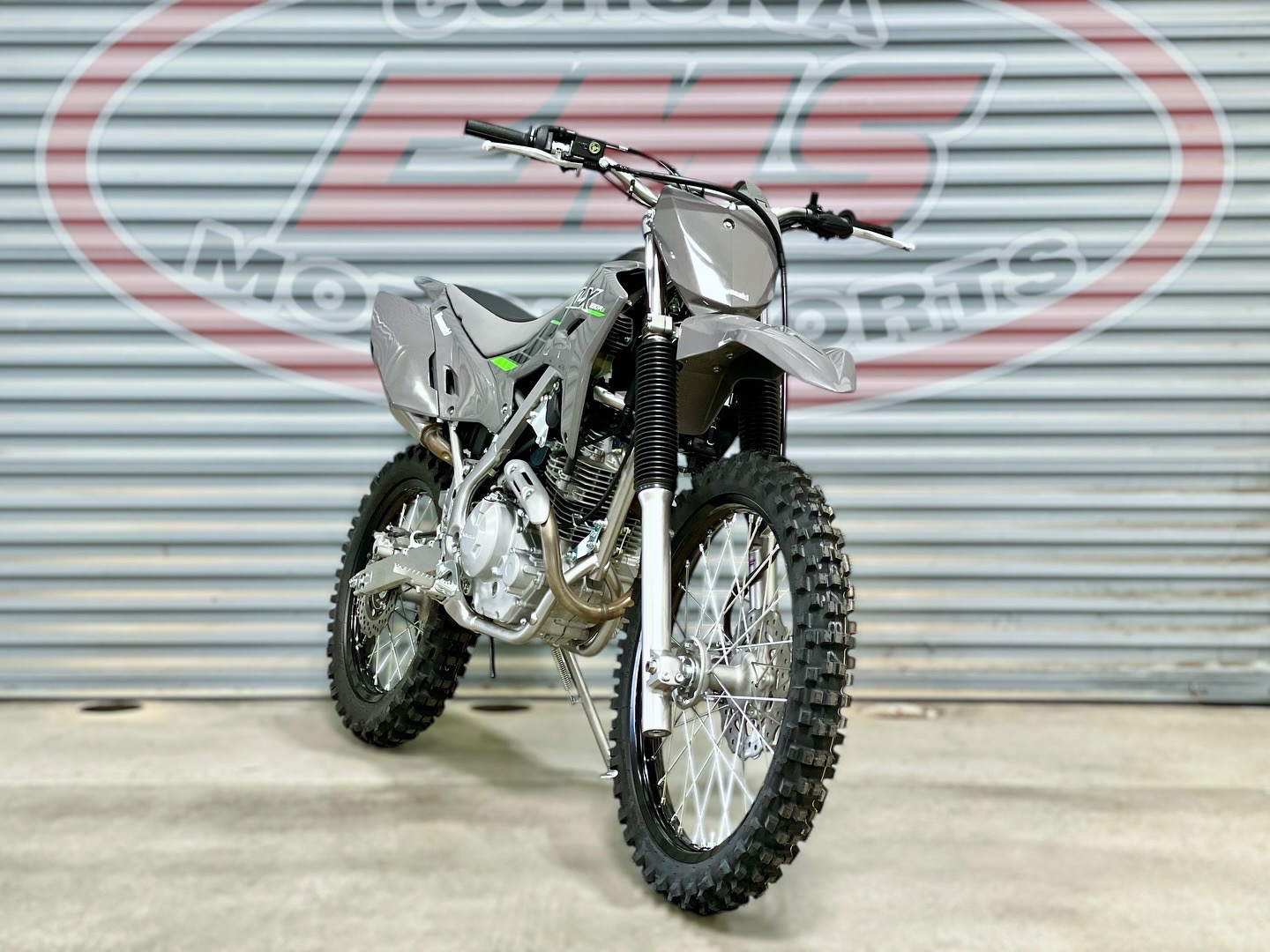 New 2025 Kawasaki KLX 230R S Battle Gray | Motorcycles in Corona