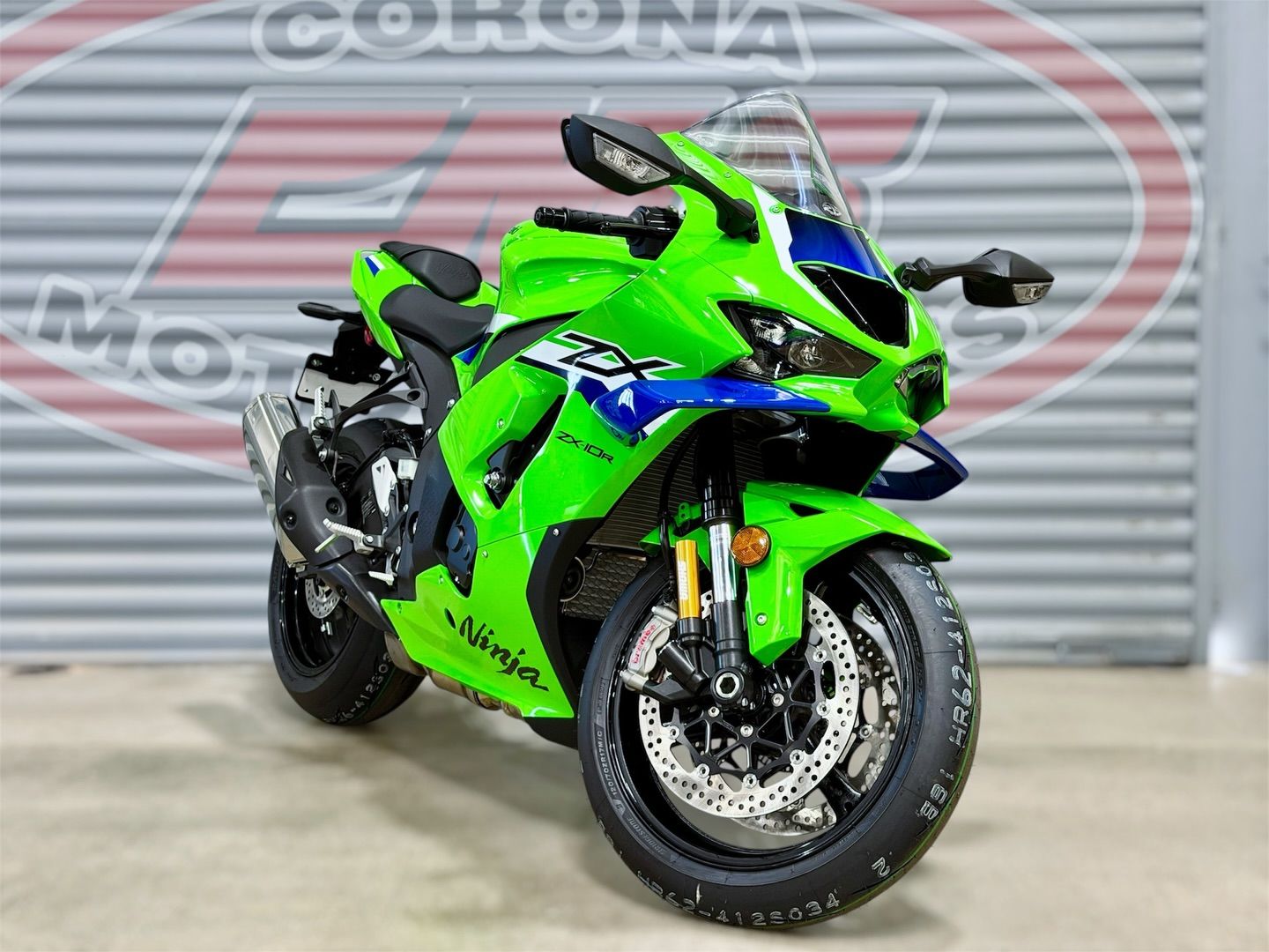 New 2026 Kawasaki Ninja® ZX™-10R ABS Lime Green / Blue 24
