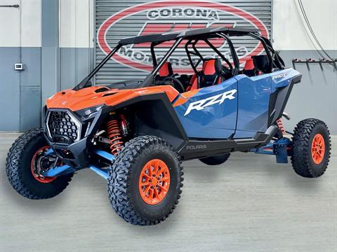 New 2025 Polaris RZR PRO S 4 Ultimate Orange Burst / Zenith Blue