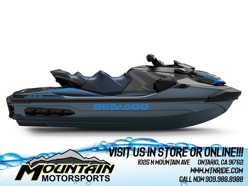 SBU Semi-Custom PWC Jet Ski Cover – For Kawasaki Jet Ski 1100 STX / 900 STX 1997-2006, Black/Gray, 600 Denier