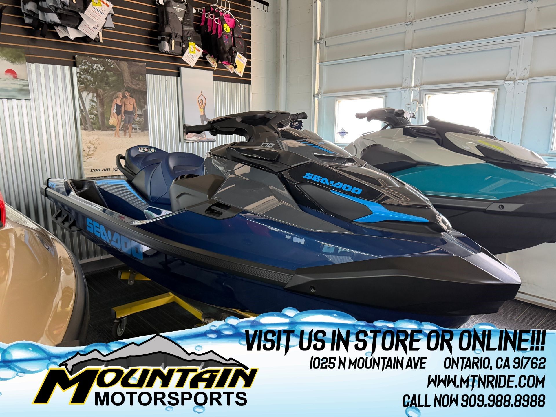 2026 Sea-Doo GTX 170 + Tech Package, Audio, iDF, iBR