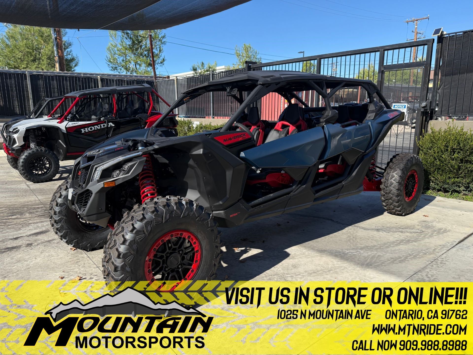 2026 Can-Am Maverick X3 MAX X RS TURBO RR Smart-Shox with 10.2