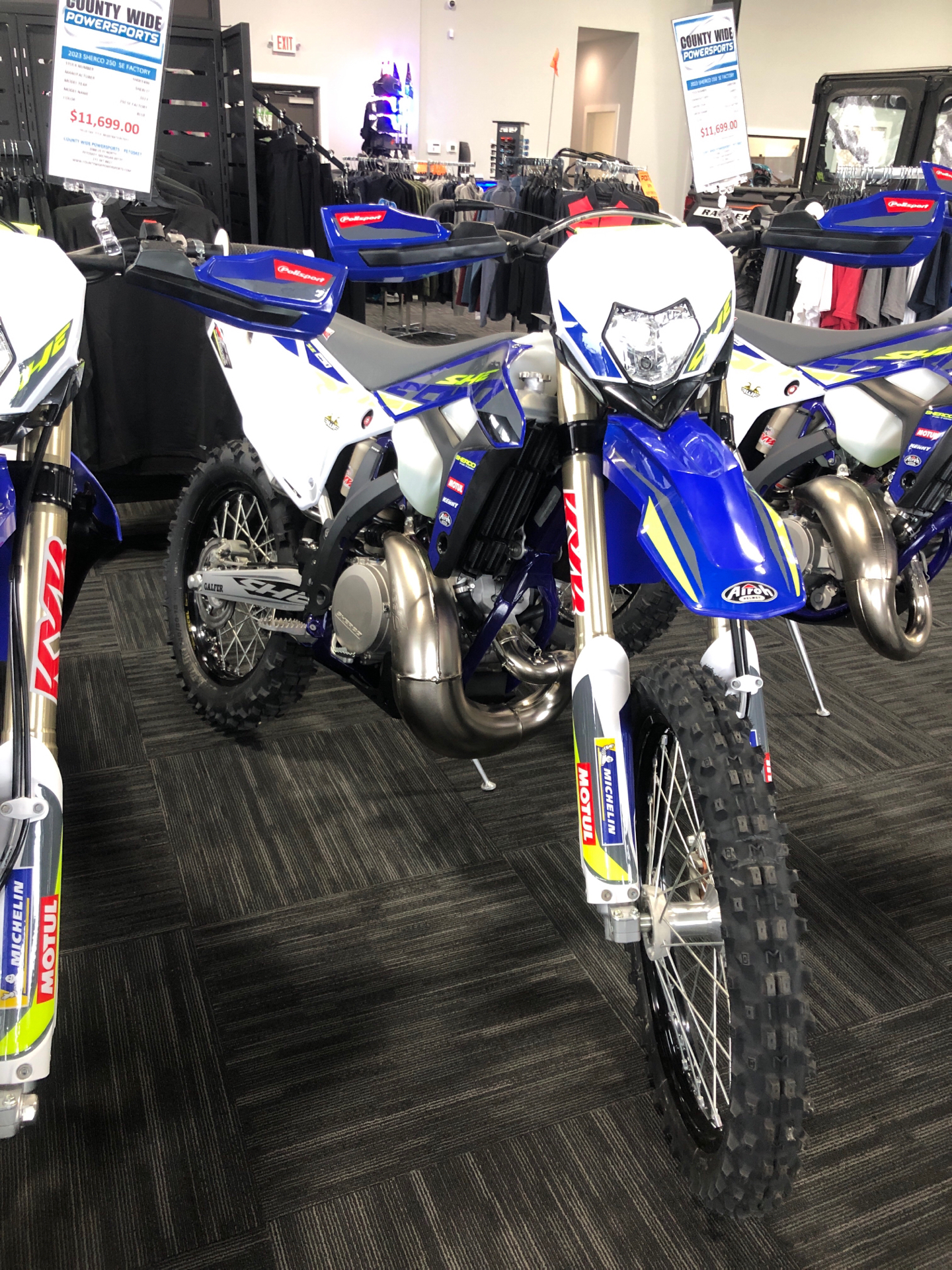New 2023 Sherco SE 250 Factory 2T Blue | Motorcycles in